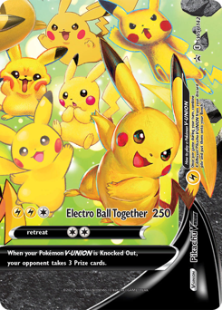 Pikachu V-UNION #SWSH142 SWSH Black Star Promos