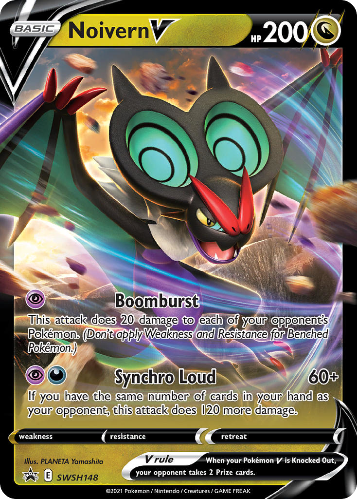 Noivern V #SWSH148 SWSH Black Star Promos