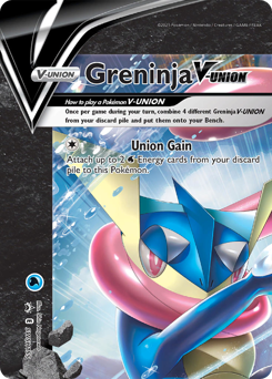Greninja V-UNION #SWSH155 SWSH Black Star Promos