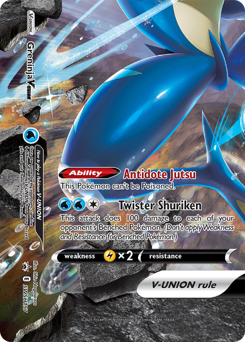 Greninja V-UNION #SWSH157 SWSH Black Star Promos