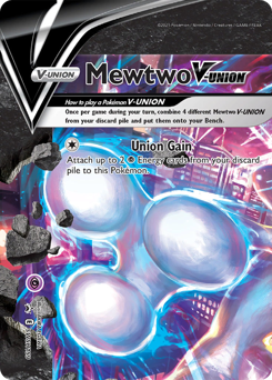 Mewtwo V-UNION #SWSH159 SWSH Black Star Promos