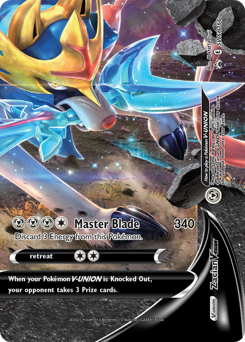Zacian V-UNION #SWSH166 SWSH Black Star Promos