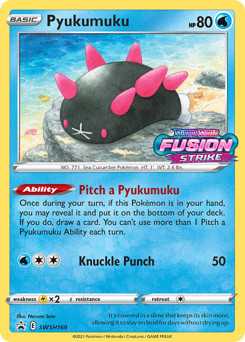 Pyukumuku #SWSH169 SWSH Black Star Promos