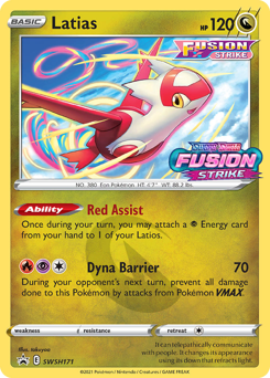 Latias #SWSH171 SWSH Black Star Promos