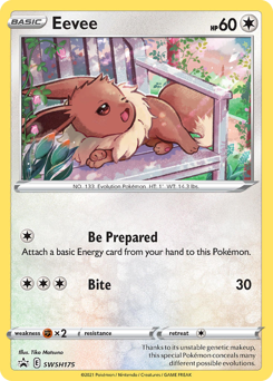 Eevee #SWSH175 SWSH Black Star Promos