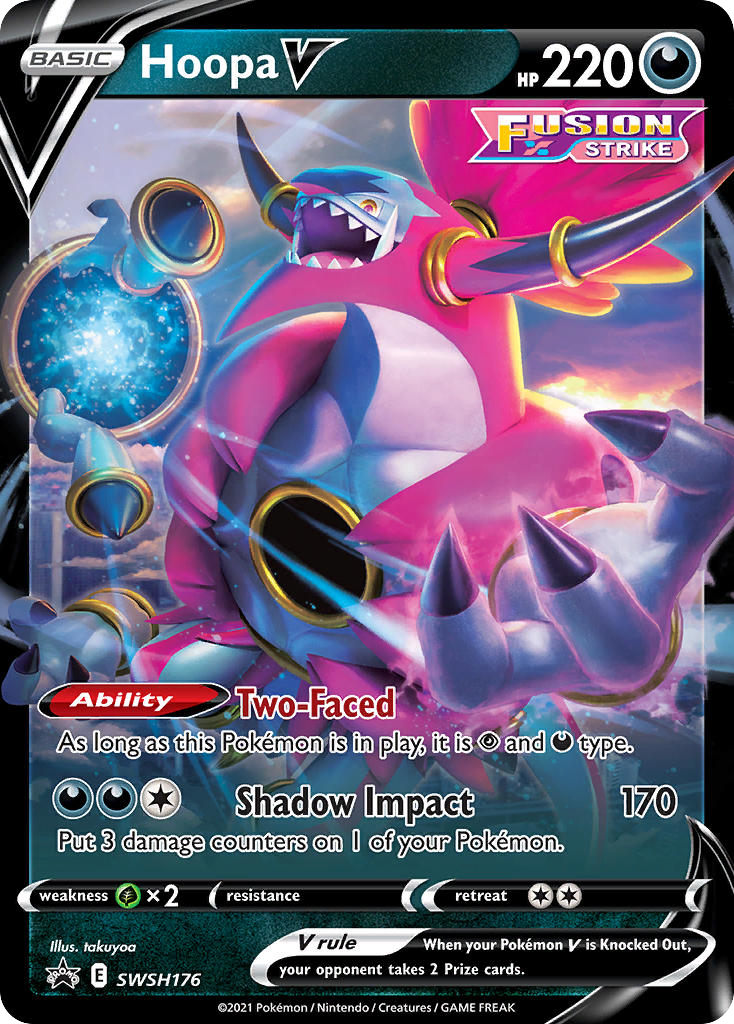 Hoopa V #SWSH176 SWSH Black Star Promos