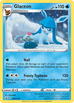 Glaceon #SWSH192 SWSH Black Star Promos