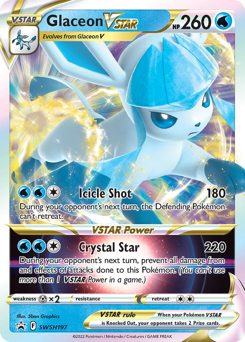 Glaceon VSTAR #SWSH197 SWSH Black Star Promos