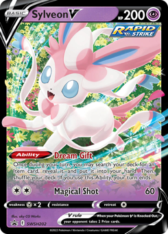Sylveon V #SWSH202 SWSH Black Star Promos