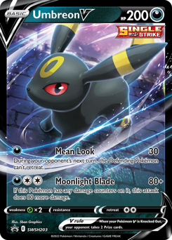 Umbreon V #SWSH203 SWSH Black Star Promos