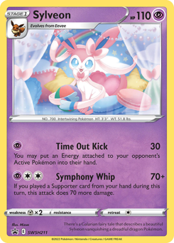 Sylveon #SWSH211 SWSH Black Star Promos
