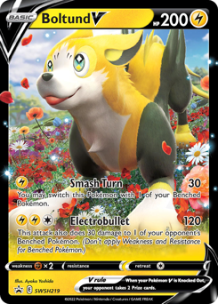 Boltund V #SWSH219 SWSH Black Star Promos