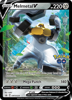 Melmetal V #SWSH224 SWSH Black Star Promos