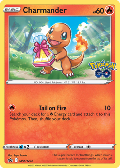 Charmander #SWSH232 SWSH Black Star Promos