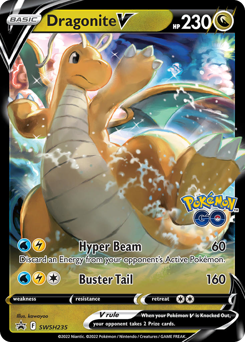 Dragonite V #SWSH235 SWSH Black Star Promos