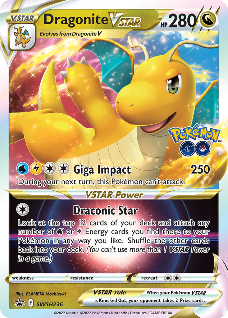 Dragonite VSTAR #SWSH236 SWSH Black Star Promos