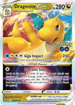Dragonite VSTAR #SWSH236 SWSH Black Star Promos