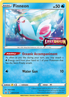 Finneon #SWSH240 SWSH Black Star Promos