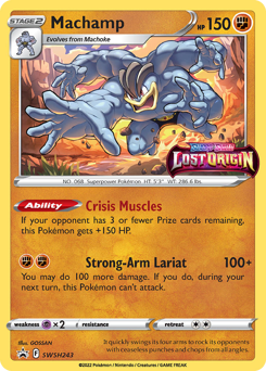 Machamp #SWSH243 SWSH Black Star Promos