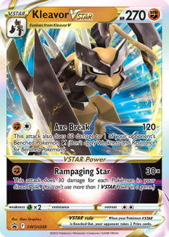 Kleavor VSTAR #SWSH249 SWSH Black Star Promos