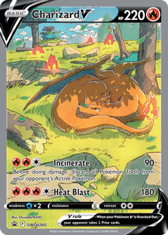 Charizard V #SWSH260 SWSH Black Star Promos