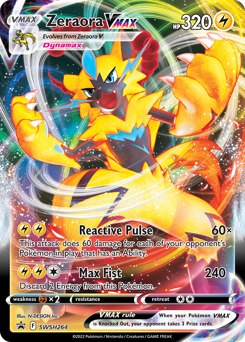 Zeraora VMAX #SWSH264 SWSH Black Star Promos