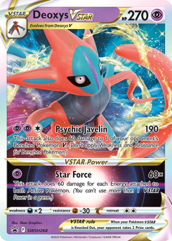 Deoxys VSTAR #SWSH268 SWSH Black Star Promos