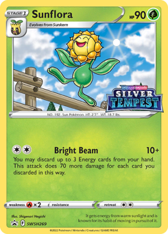 Sunflora #SWSH269 SWSH Black Star Promos