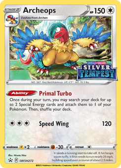 Archeops #SWSH272 SWSH Black Star Promos