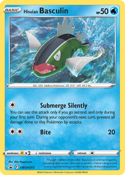 Hisuian Basculin #SWSH273 SWSH Black Star Promos