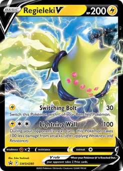 Regieleki V #SWSH280 SWSH Black Star Promos