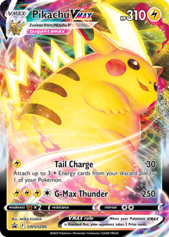 Pikachu VMAX #SWSH286 SWSH Black Star Promos
