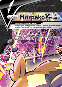 Morpeko V-UNION #SWSH287 SWSH Black Star Promos