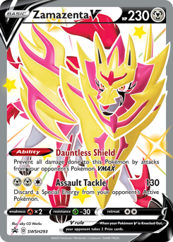 Zamazenta V #SWSH293 SWSH Black Star Promos
