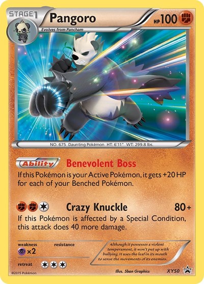 Pangoro #XY50 XY Promos