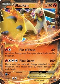 Blaziken EX XY Promos #XY54