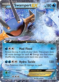 Swampert EX #XY55 XY Promos