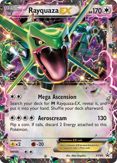 Rayquaza EX #XY66 XY Promos