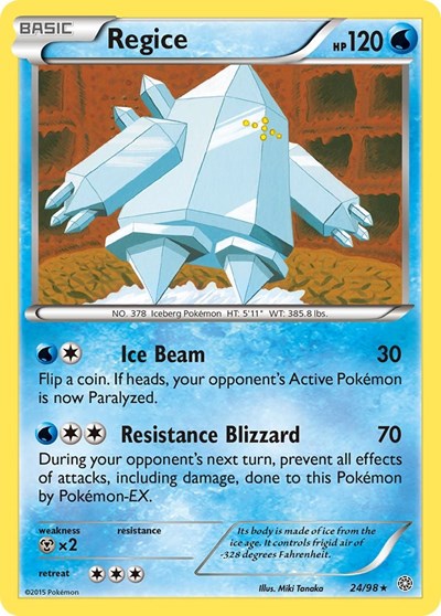 Regice #24 XY - Ancient Origins
