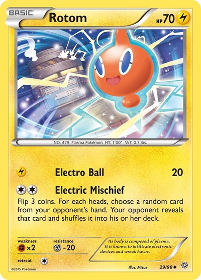 Rotom #29 XY - Ancient Origins