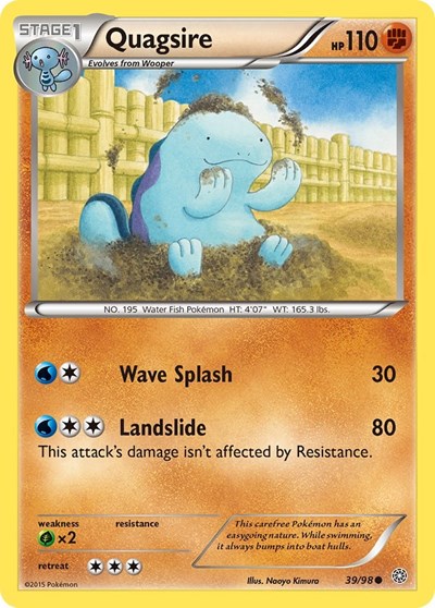 Quagsire #39 XY - Ancient Origins