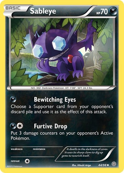 Sableye #44 XY - Ancient Origins