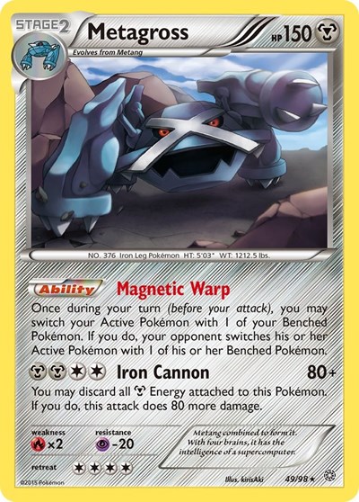 Metagross #49 XY - Ancient Origins