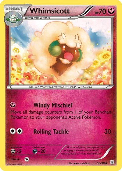 Whimsicott #56 XY - Ancient Origins