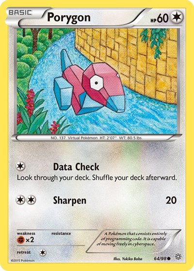 Porygon #64 XY - Ancient Origins