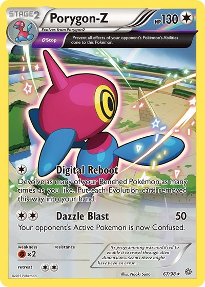 Porygon-Z #67 XY - Ancient Origins
