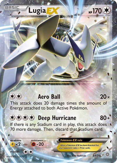 Lugia EX #68 XY - Ancient Origins
