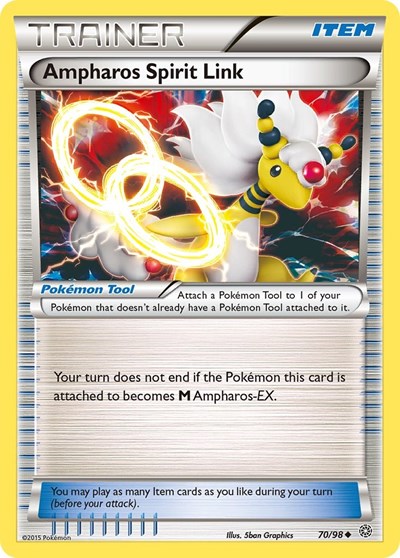 Ampharos Spirit Link #70 XY - Ancient Origins