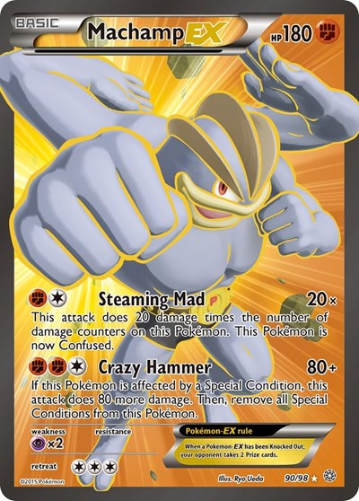 Machamp EX #90 XY - Ancient Origins
