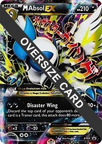 M Absol EX #XY63 Jumbo Cards